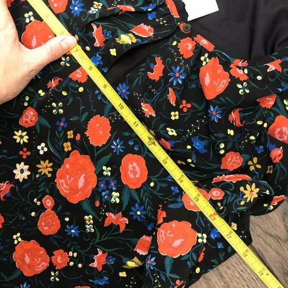 J. Crew Sleeveless Floral Flutter Dress Size XS - Picture 8 of 8